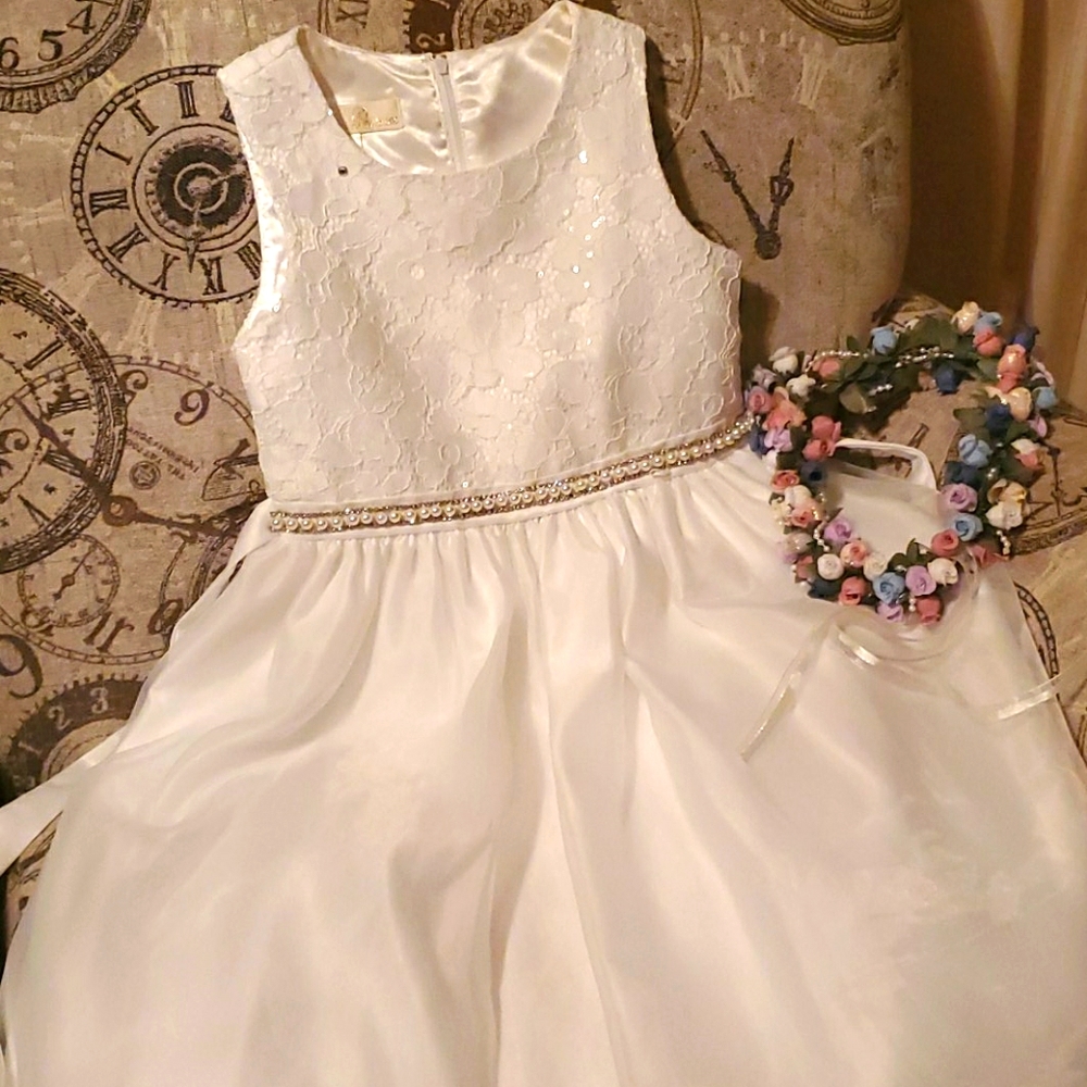 White dress